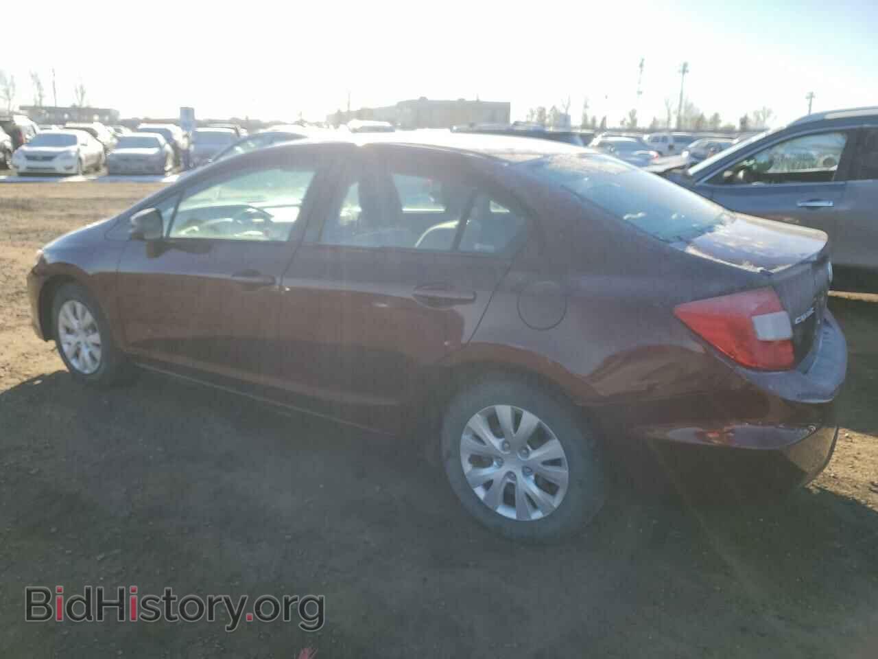 2012 HONDA CIVIC - VIN: 2HGFB2F40CH046651 - Фото 2