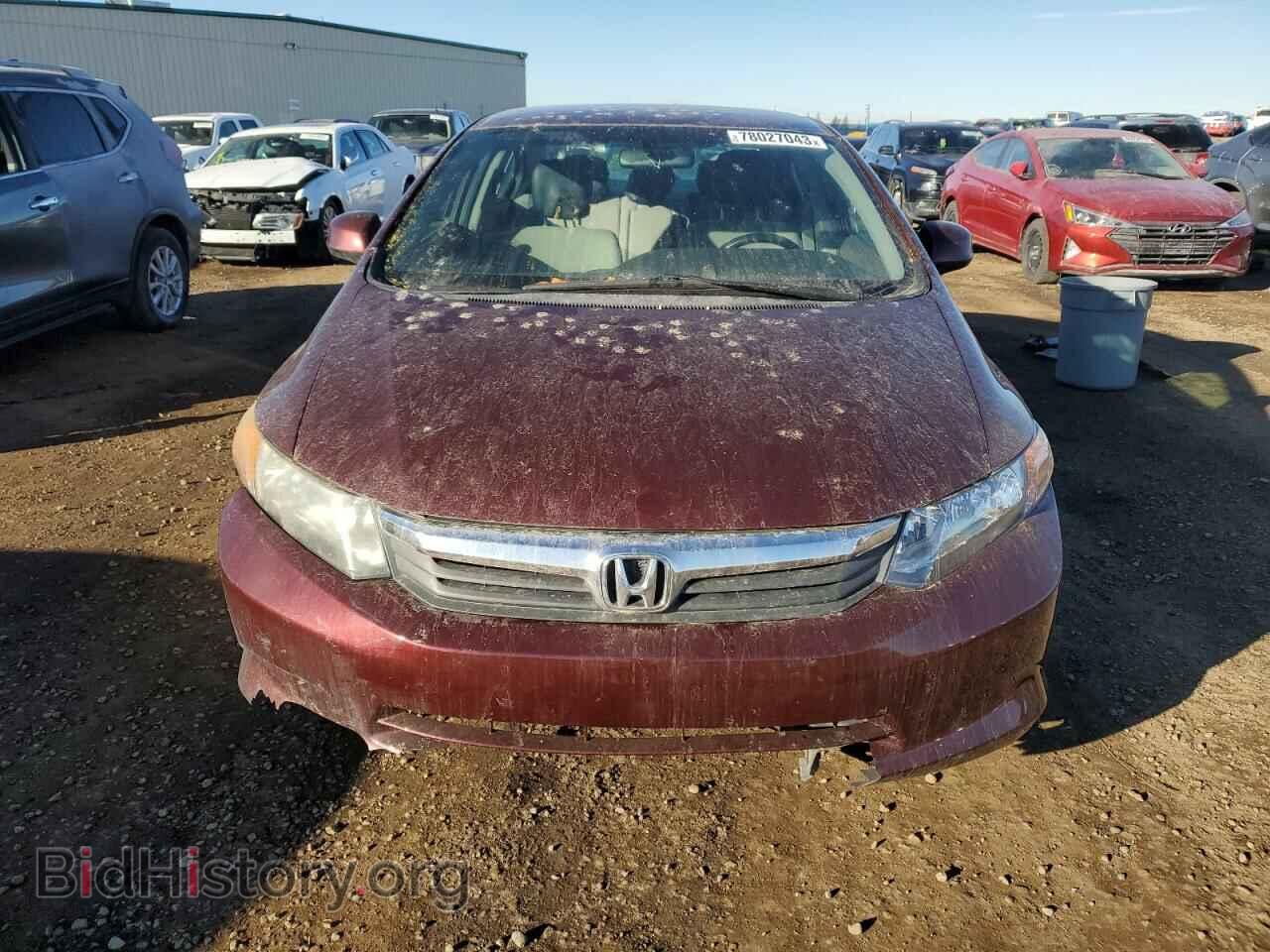 2012 HONDA CIVIC - VIN: 2HGFB2F40CH046651 - Фото 5