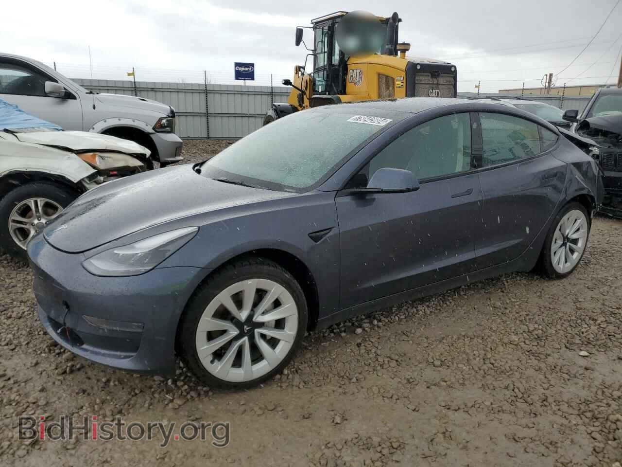 Фотография 5YJ3E1EA7NF369713 - TESLA MODEL 3 2022
