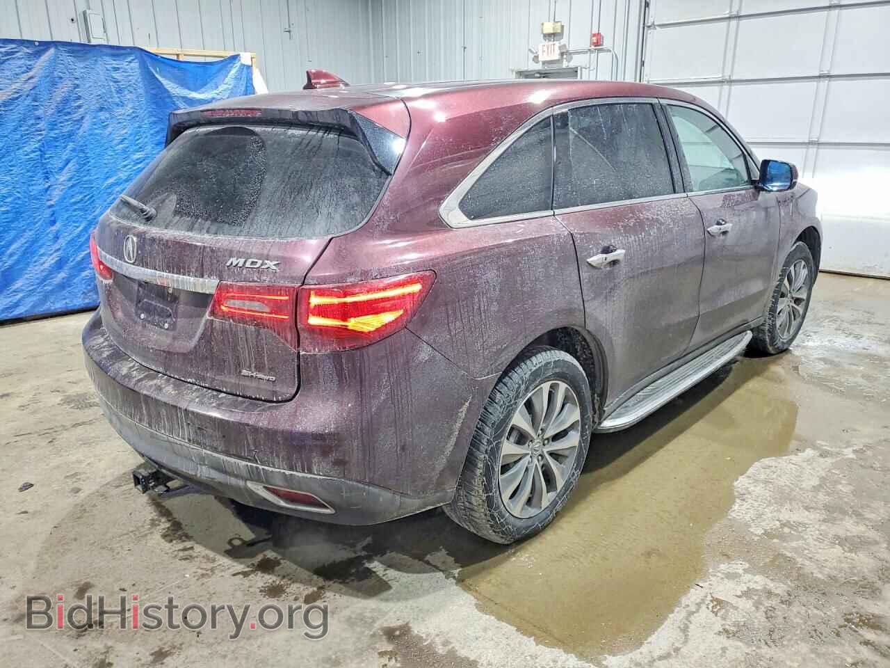 2014 ACURA MDX - VIN: 5FRYD4H48EB040615 - Фото 3