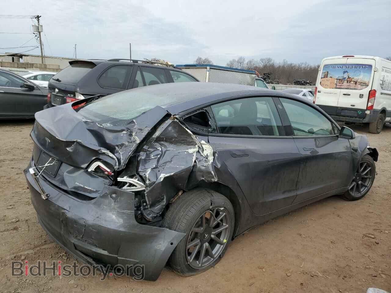 2021 TESLA MODEL 3 - VIN: 5YJ3E1EB2MF037847 - Фото 3