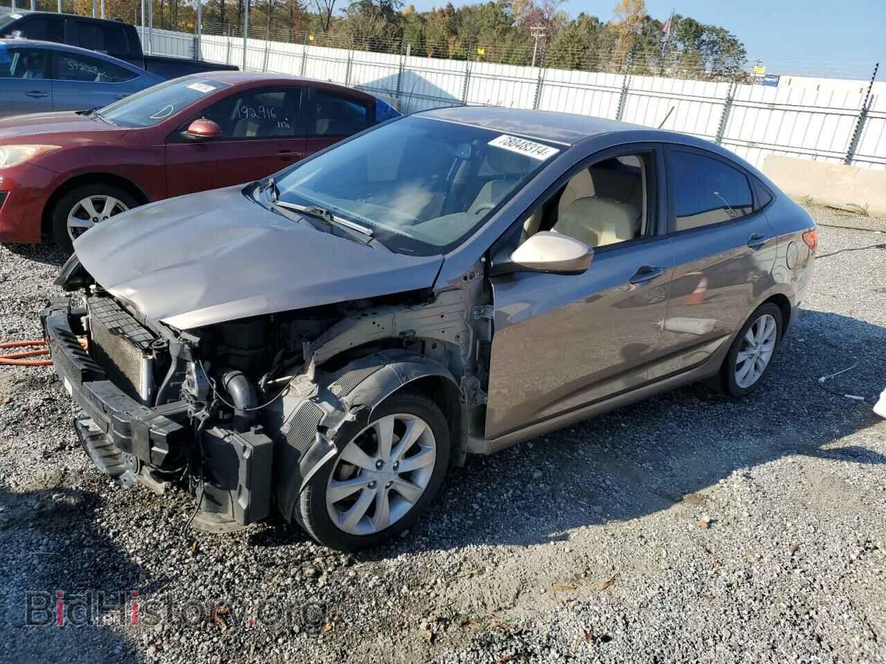 Фотография KMHCU4AE8CU268449 - HYUNDAI ACCENT 2012