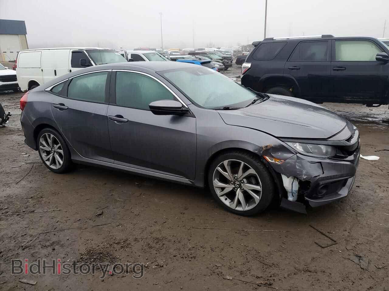 2019 HONDA CIVIC - VIN: 2HGFC2F82KH595704 - Фото 4