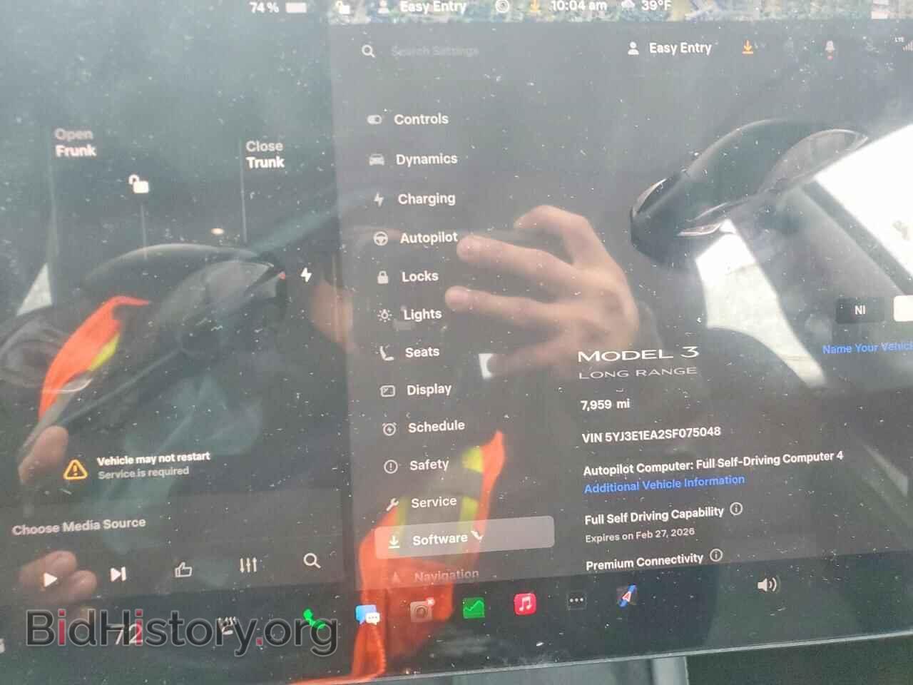2025 TESLA MODEL 3 - VIN: 5YJ3E1EA2SF075048 - Photo 9