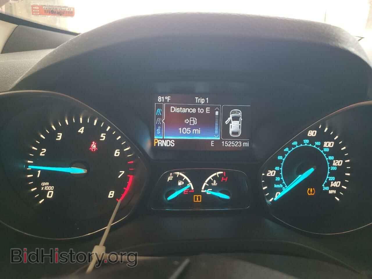 2014 FORD ESCAPE - VIN: 1FMCU0JX2EUB49552 - Фото 9