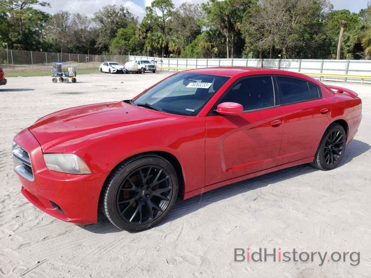 Photo 2C3CDXHG7DH550216 - DODGE CHARGER 2013