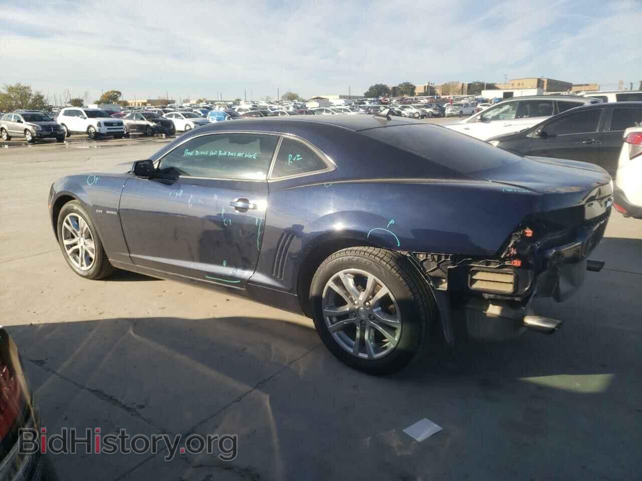 2012 CHEVROLET CAMARO - VIN: 2G1FB1E34C9136387 - Фото 2