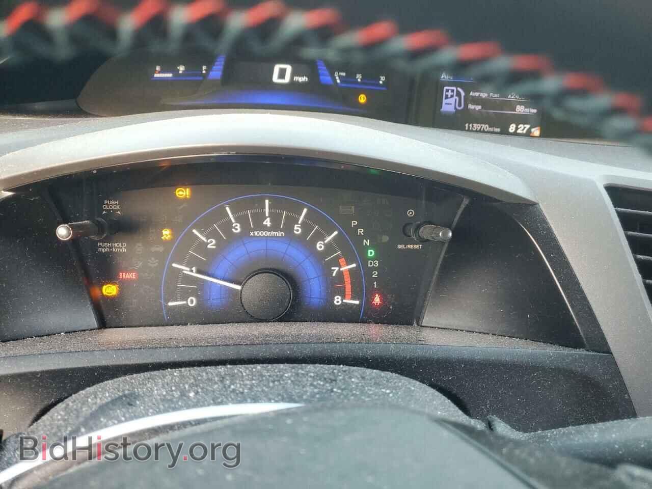 2012 HONDA CIVIC - VIN: 19XFB2F52CE049912 - Фото 9