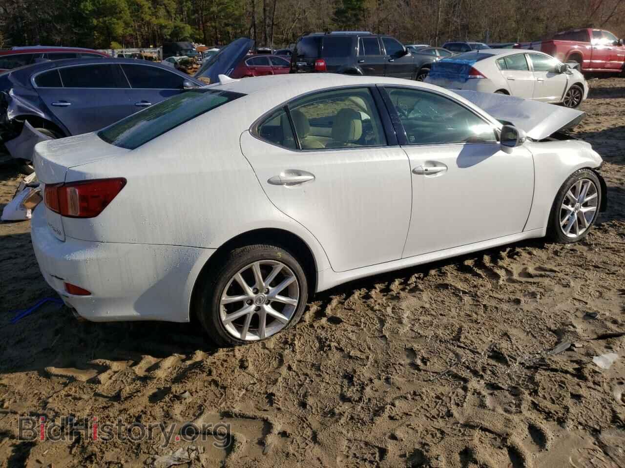 2012 LEXUS IS - VIN: JTHCF5C24C5057183 - Фото 3
