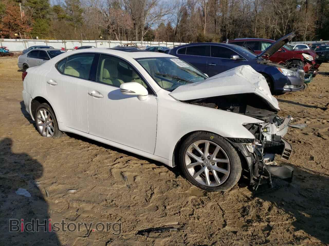 2012 LEXUS IS - VIN: JTHCF5C24C5057183 - Фото 4