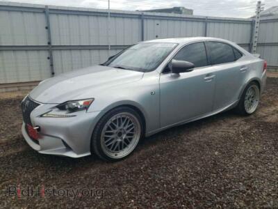 2015 Lexus IS IS 250, silver — VIN JTHBF1D27F5063924, Copart