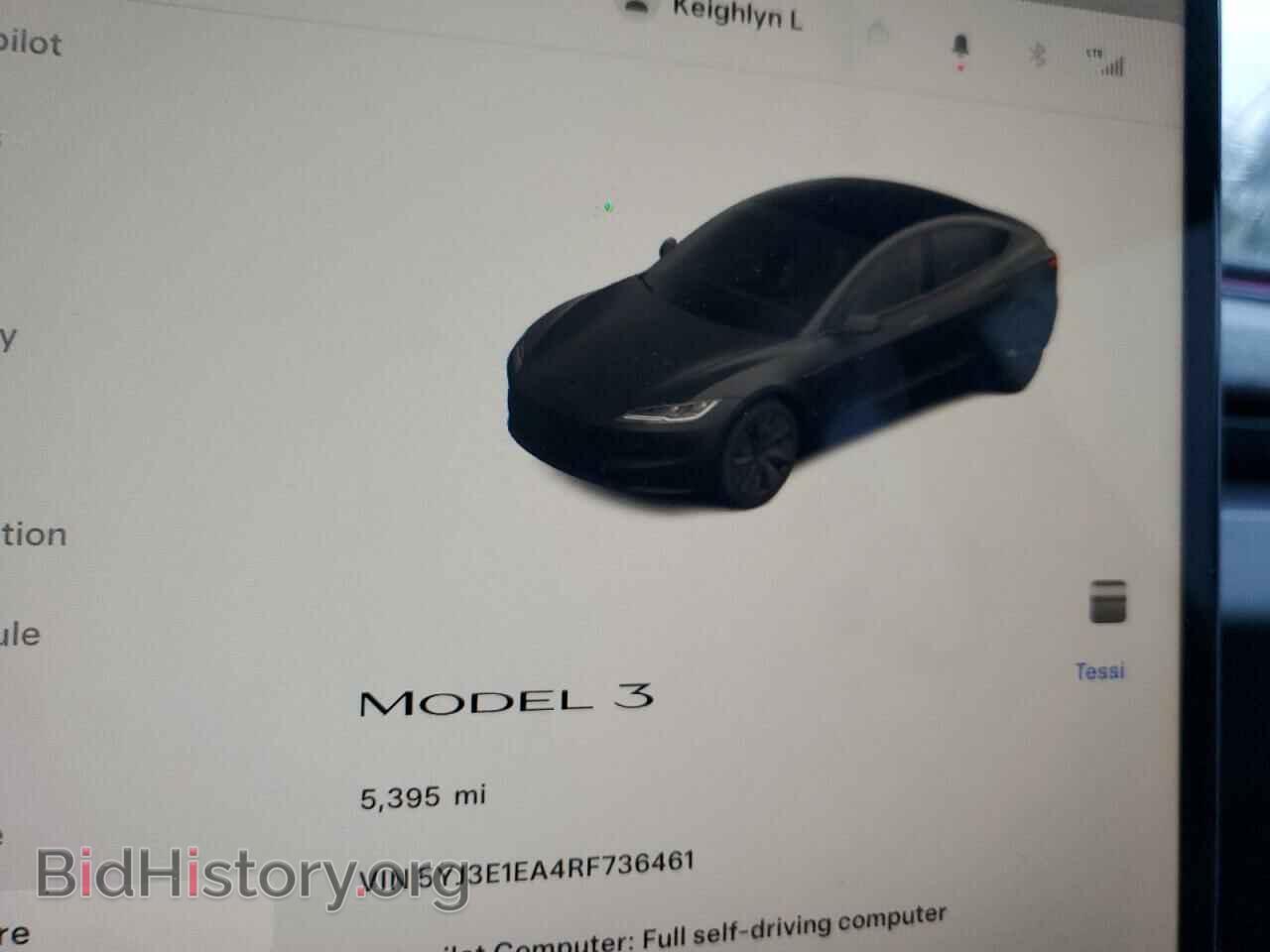 2024 TESLA MODEL 3 - VIN: 5YJ3E1EA4RF736461 - Фото 9