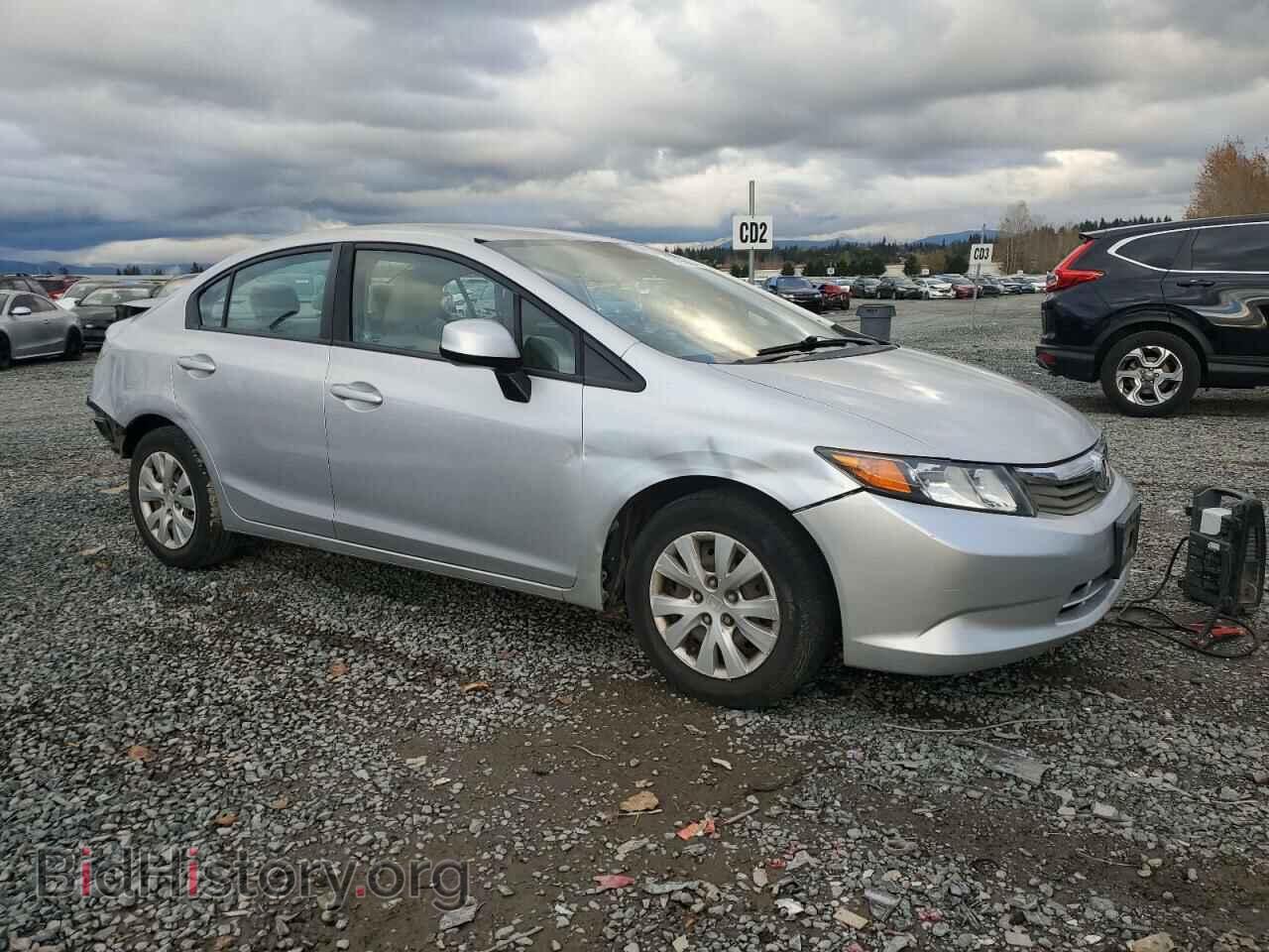 2012 HONDA CIVIC - VIN: 2HGFB2F53CH314388 - Фото 4