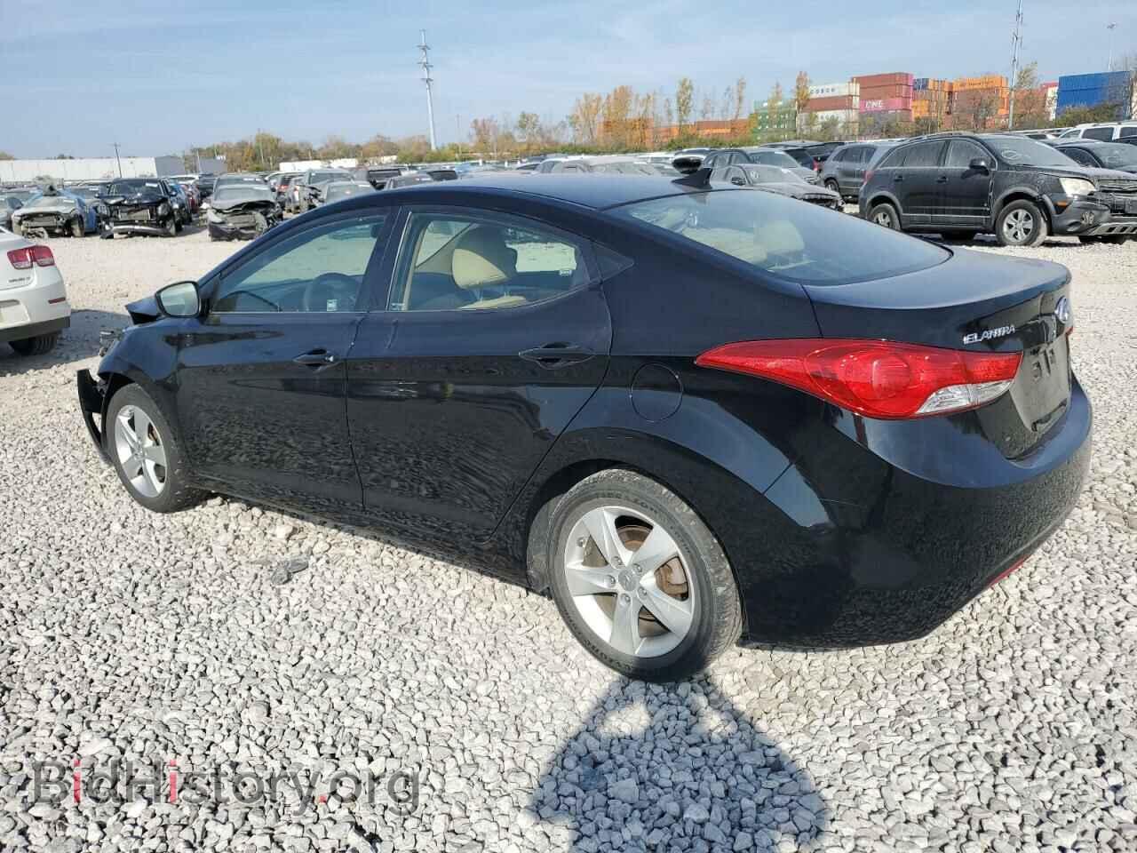 2012 HYUNDAI ELANTRA - VIN: 5NPDH4AE9CH070633 - Фото 2