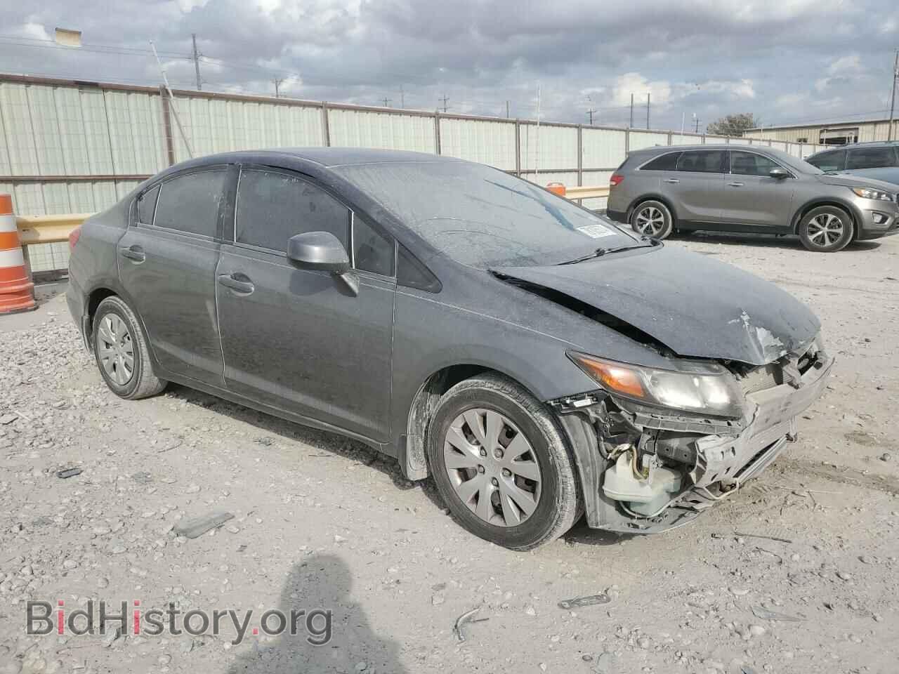 2012 HONDA CIVIC - VIN: 2HGFB2F55CH608634 - Фото 4