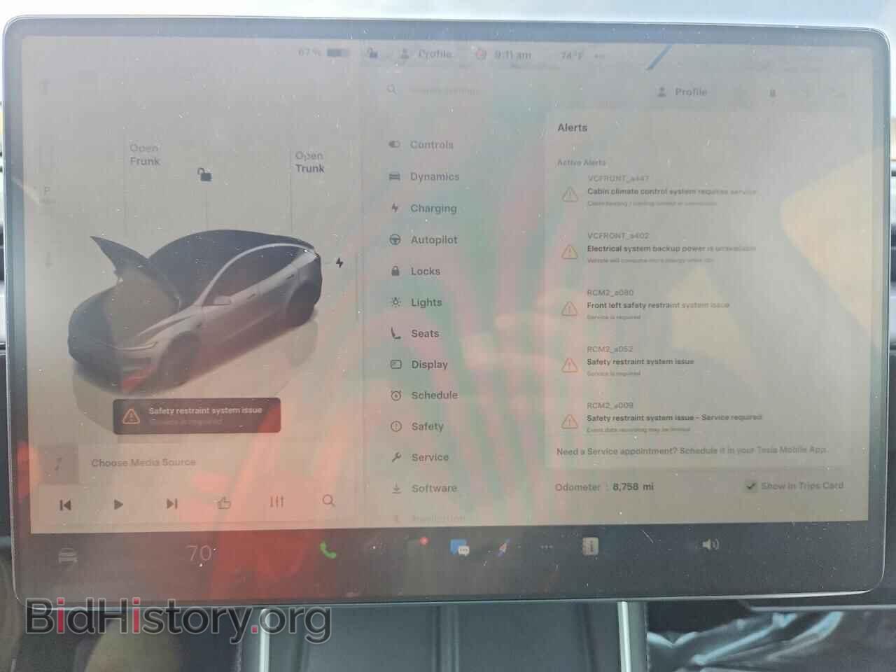 2026 TESLA MODEL Y - VIN: 7SAYGDEE3TA394156 - Фото 9