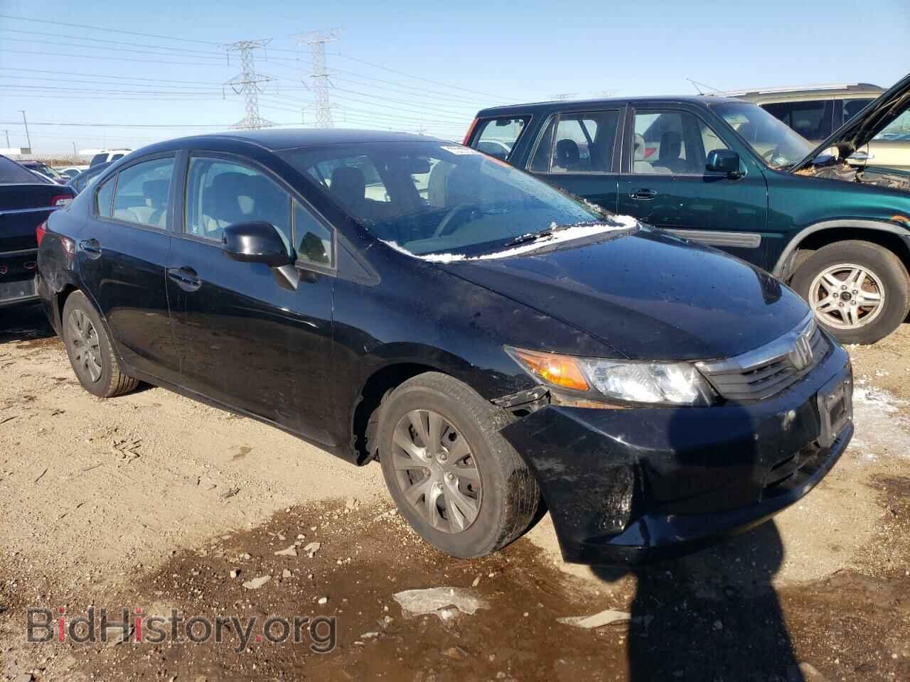 2012 HONDA CIVIC - VIN: 19XFB2F57CE024231 - Фото 4