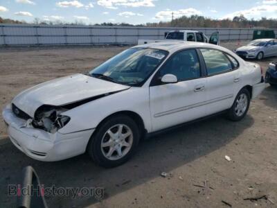 2006 Ford TAURUS Taurus SEL, white — VIN 1FAFP56U66A251854, Copart