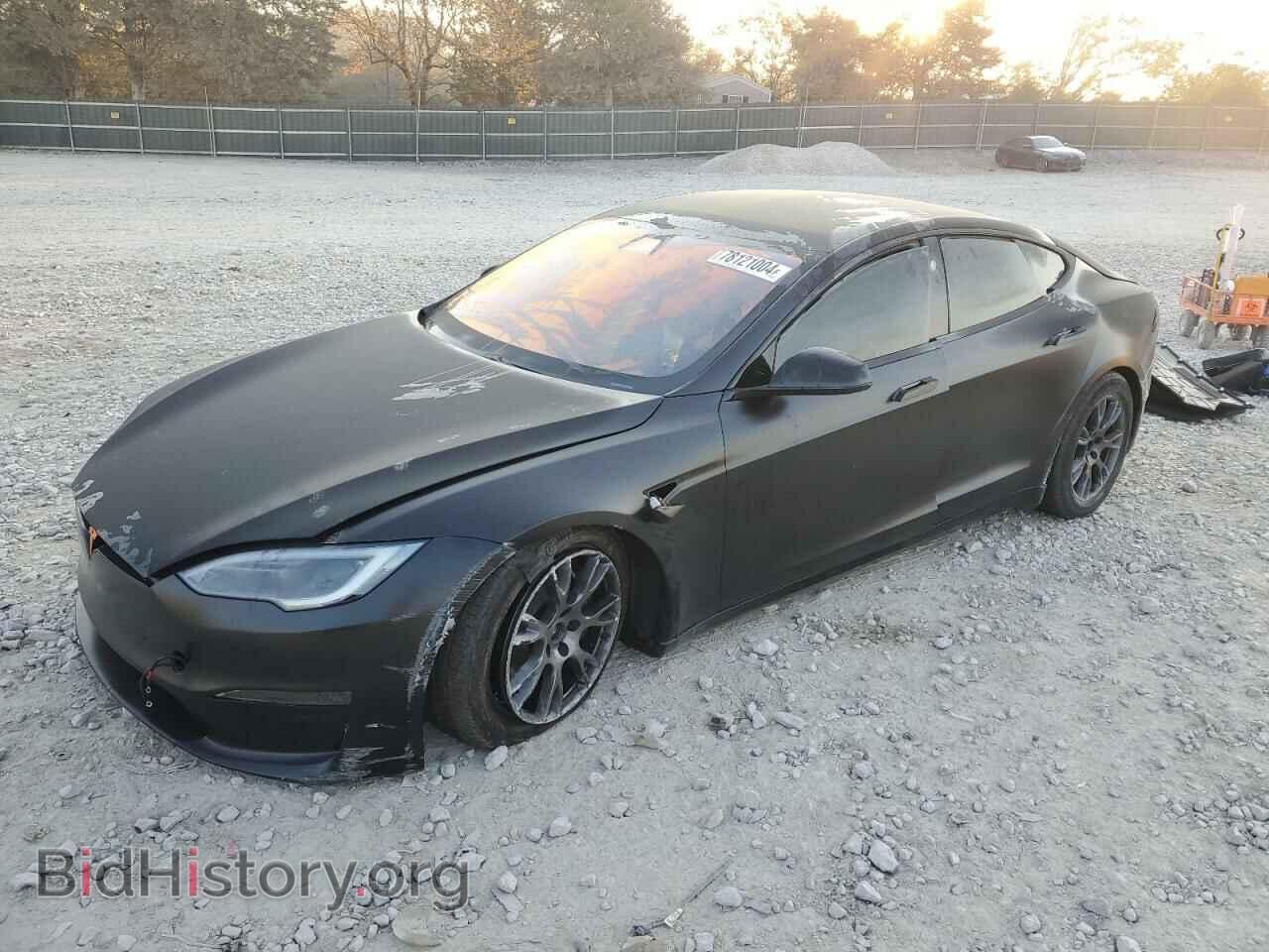 Фотография 5YJSA1E58NF477123 - TESLA MODEL S 2022