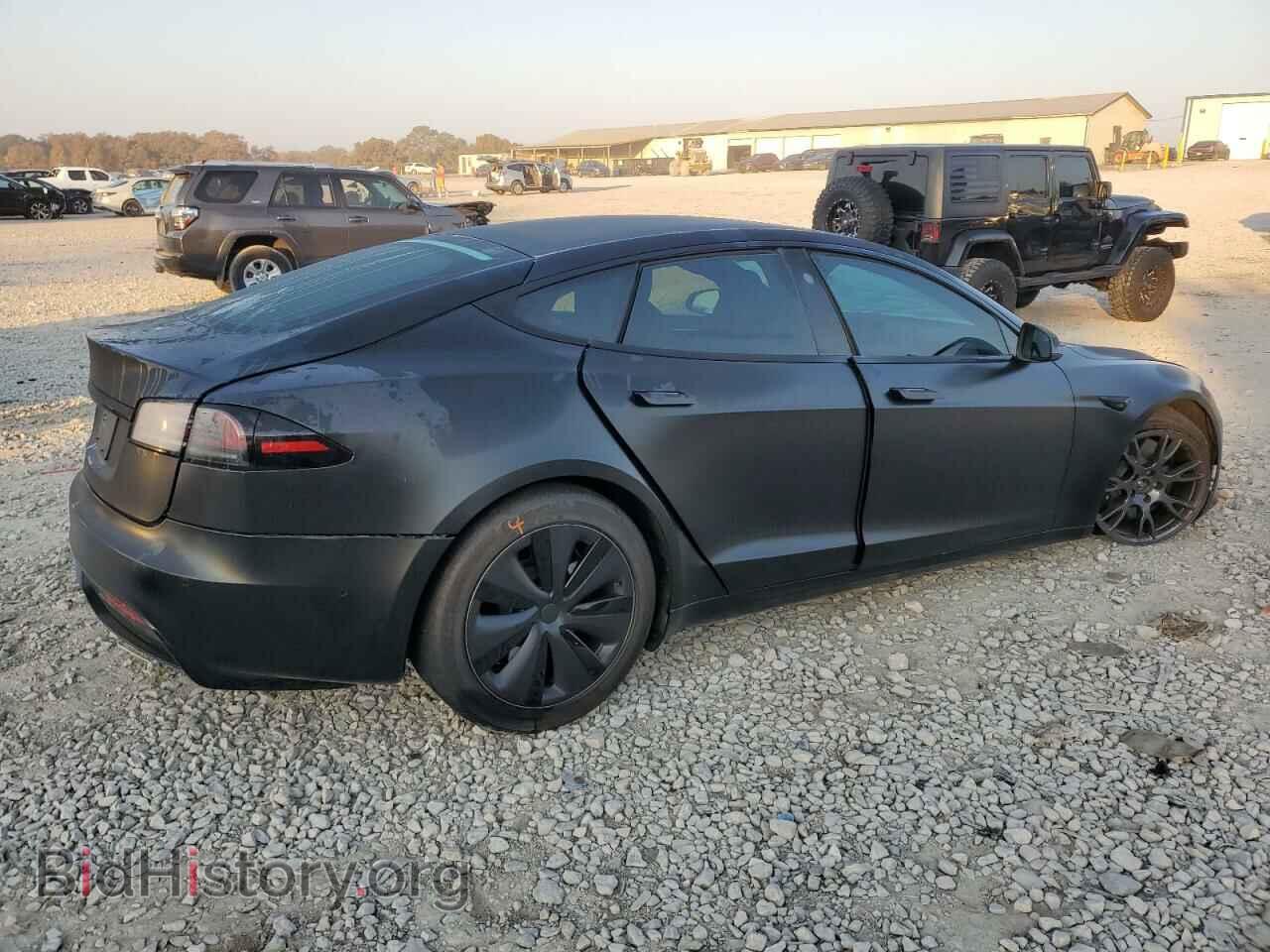 2022 TESLA MODEL S - VIN: 5YJSA1E58NF477123 - Фото 3