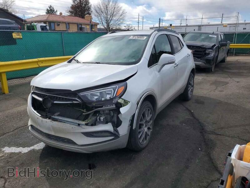 2017 Buick ENCORE Sport Touring (VIN KL4CJ2SM7HB081157) — фото 1 из 15, Copart, повреждение: передняя часть