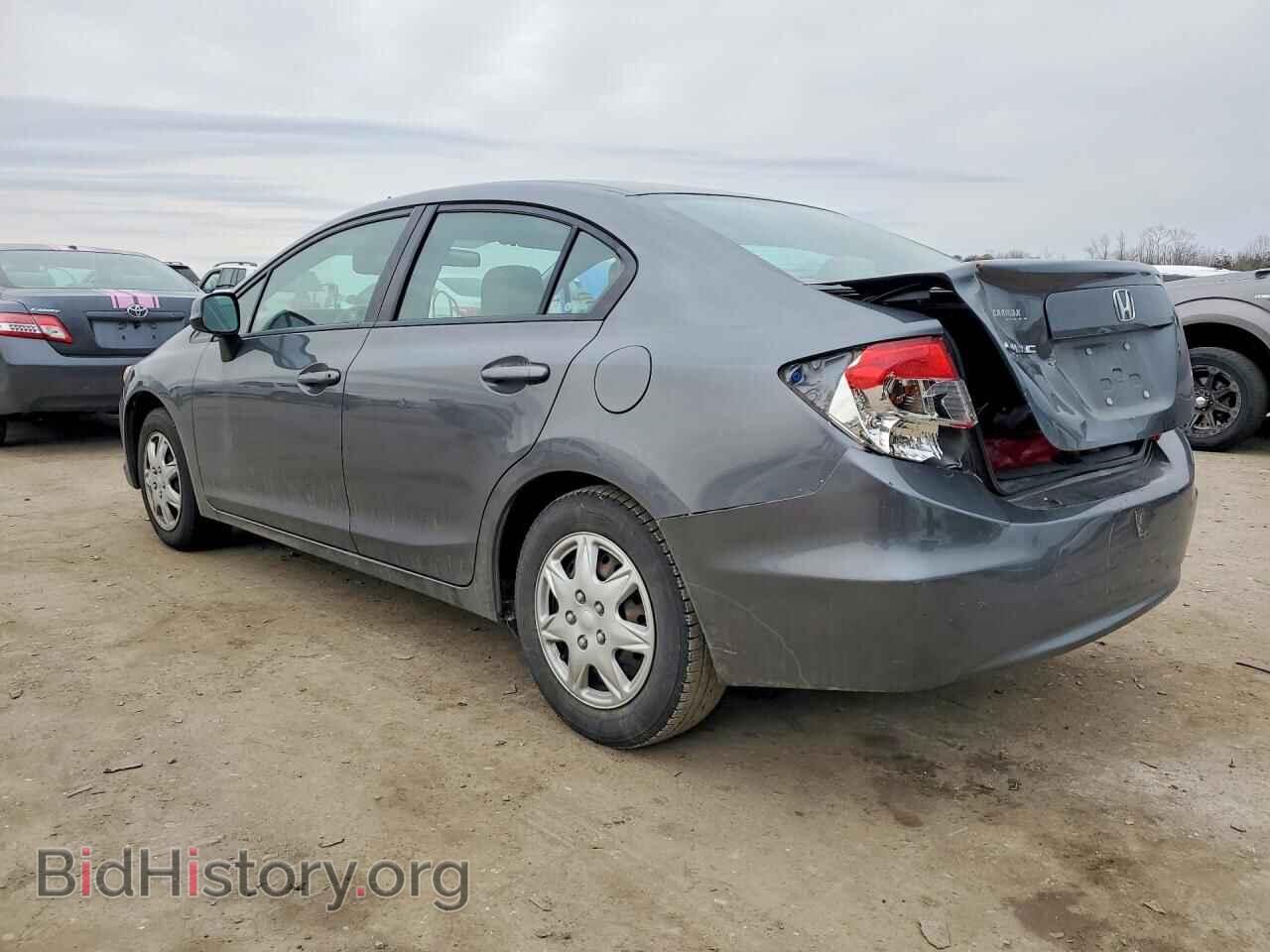 2012 HONDA CIVIC - VIN: 2HGFB2F55CH323013 - Фото 2
