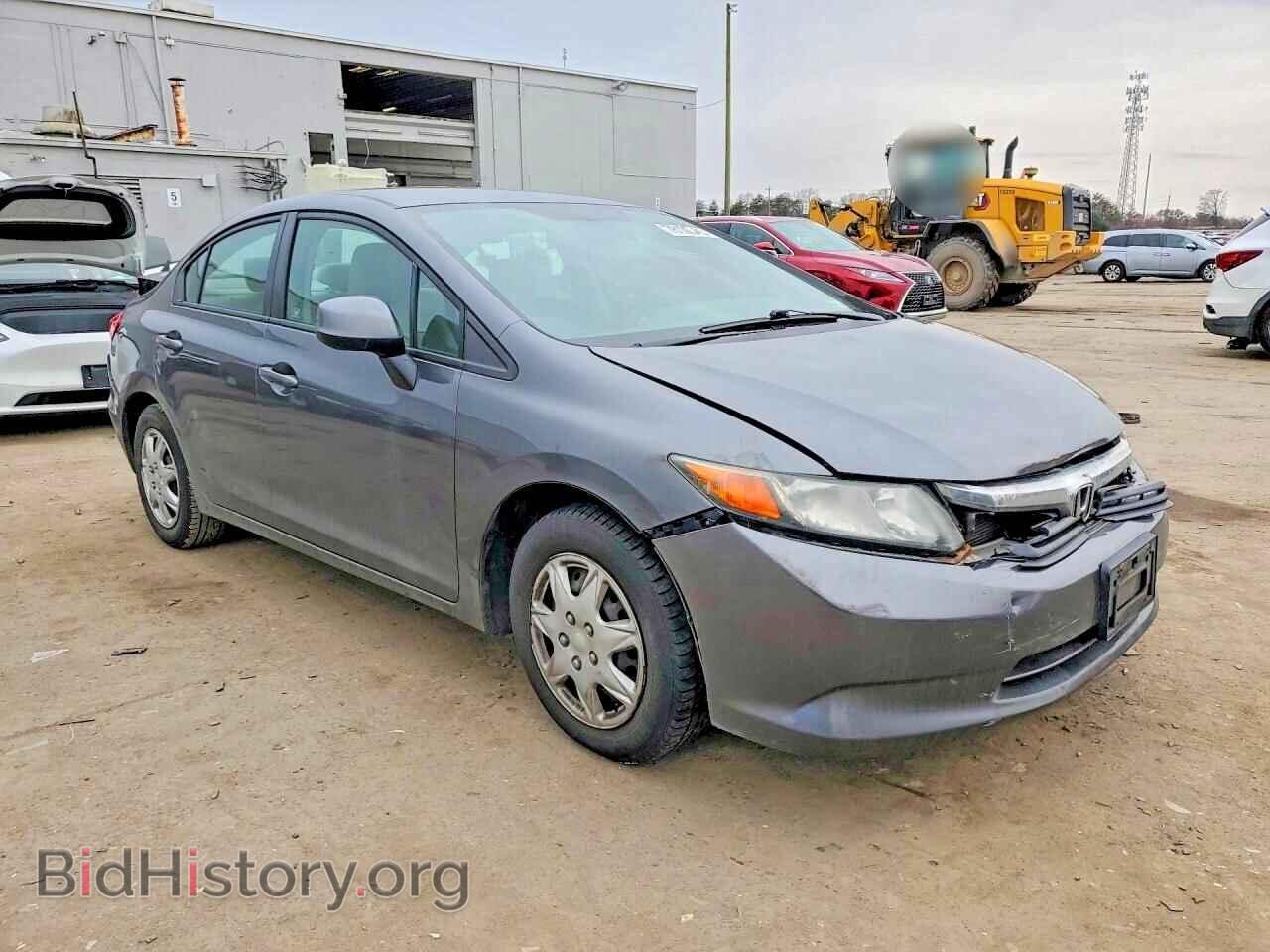 2012 HONDA CIVIC - VIN: 2HGFB2F55CH323013 - Фото 4