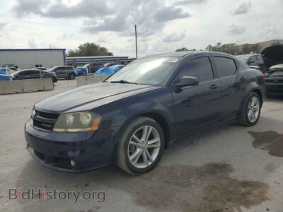 2014 Dodge AVENGER SE, blue — VIN 1C3CDZAG3EN109021, Copart