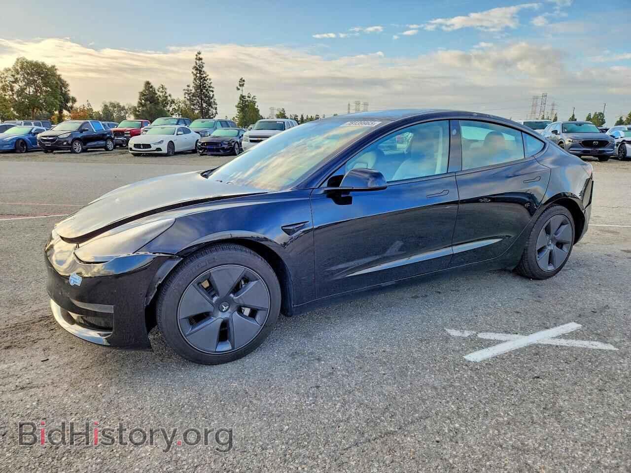 Photo 5YJ3E1EA6MF067019 - TESLA MODEL 3 2021