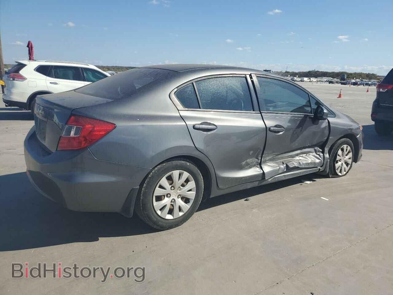2012 HONDA CIVIC - VIN: 19XFB2F52CE083347 - Фото 3