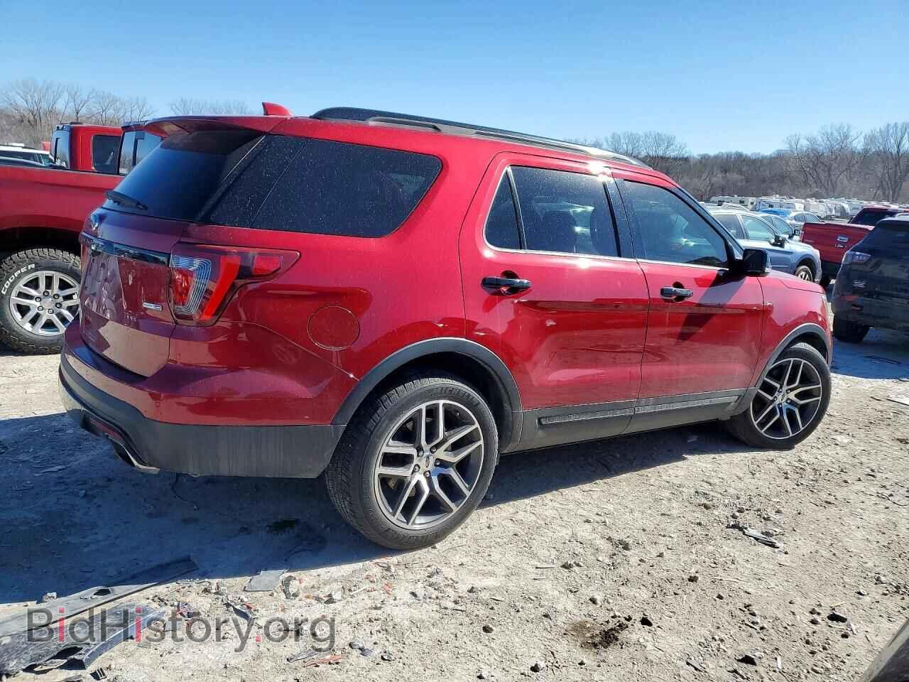 2017 FORD EXPLORER - VIN: 1FM5K8GT9HGD40616 - Фото 3