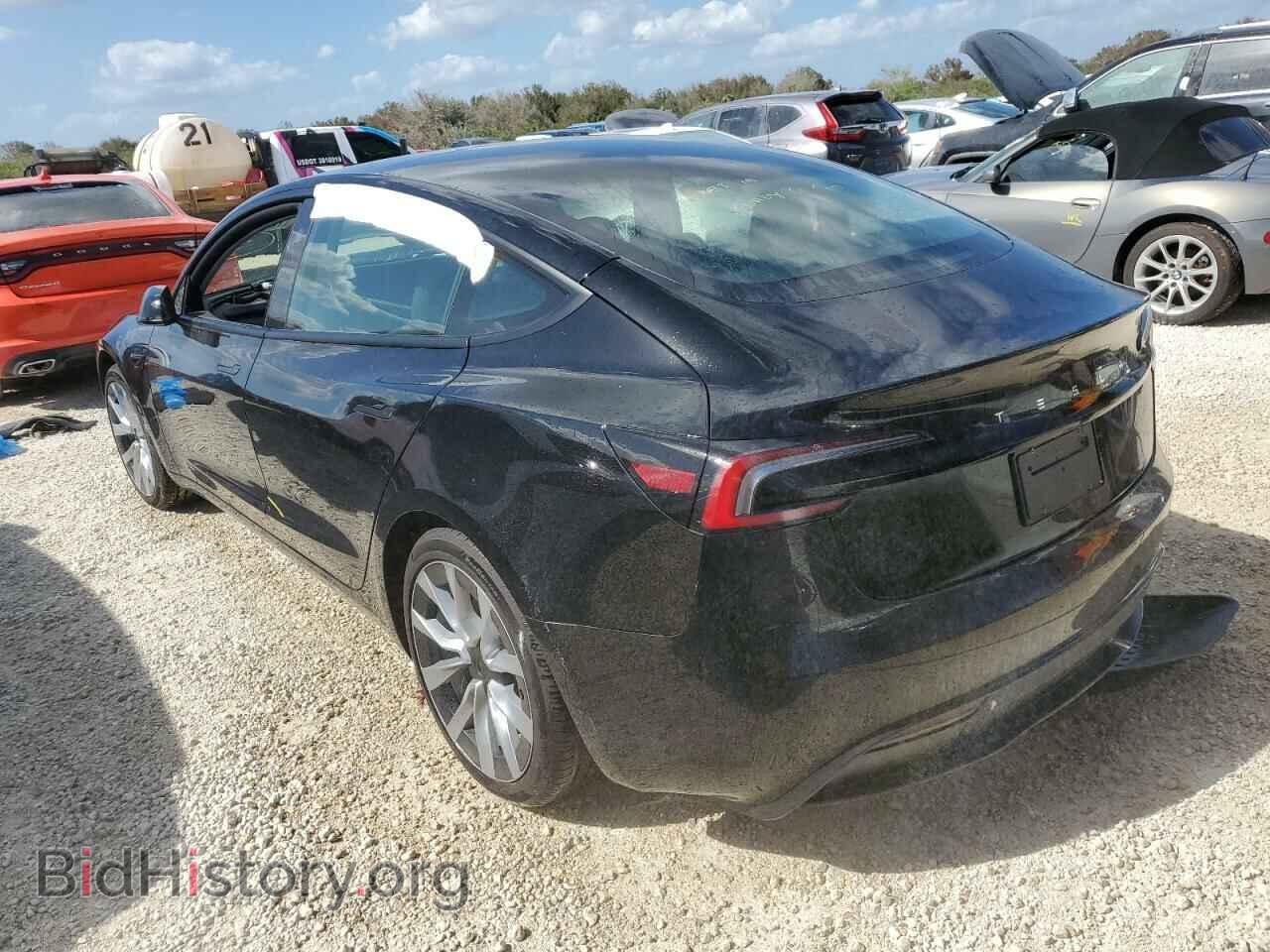 2024 TESLA MODEL 3 - VIN: 5YJ3E1EA5RF735724 - Фото 2