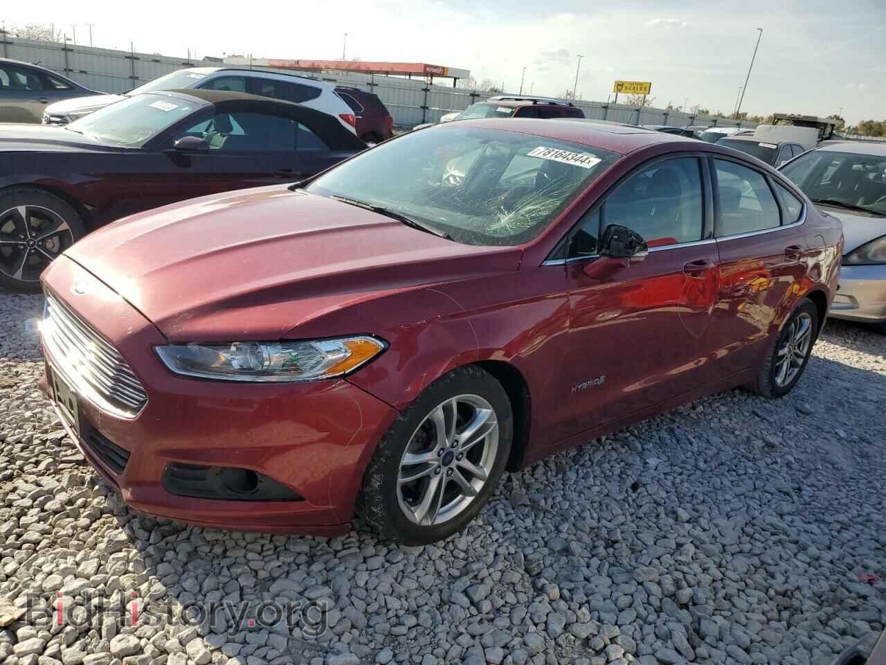 Фотография 3FA6P0LU2GR127286 - FORD FUSION 2016