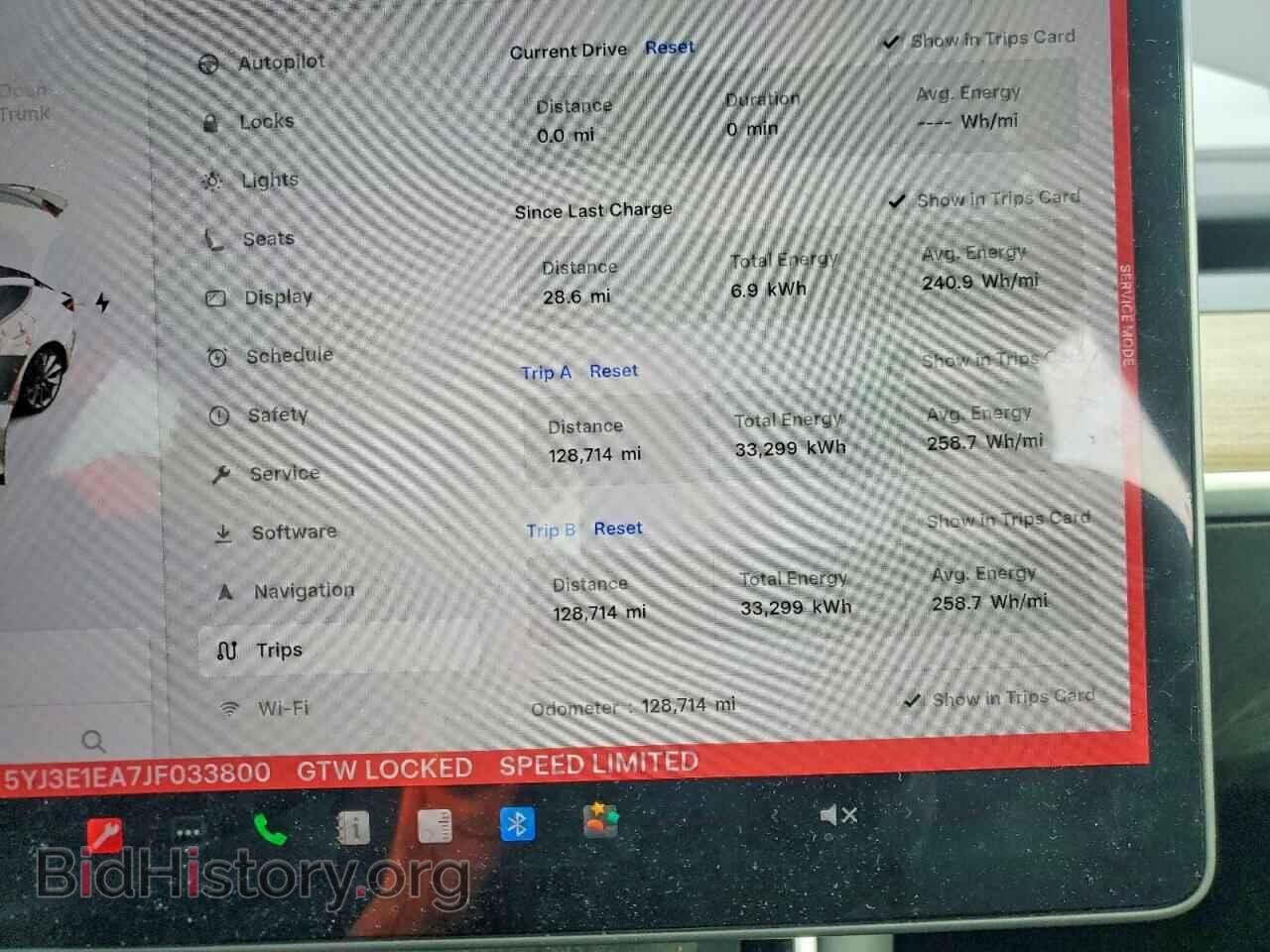2018 TESLA MODEL 3 - VIN: 5YJ3E1EA7JF033800 - Photo 9