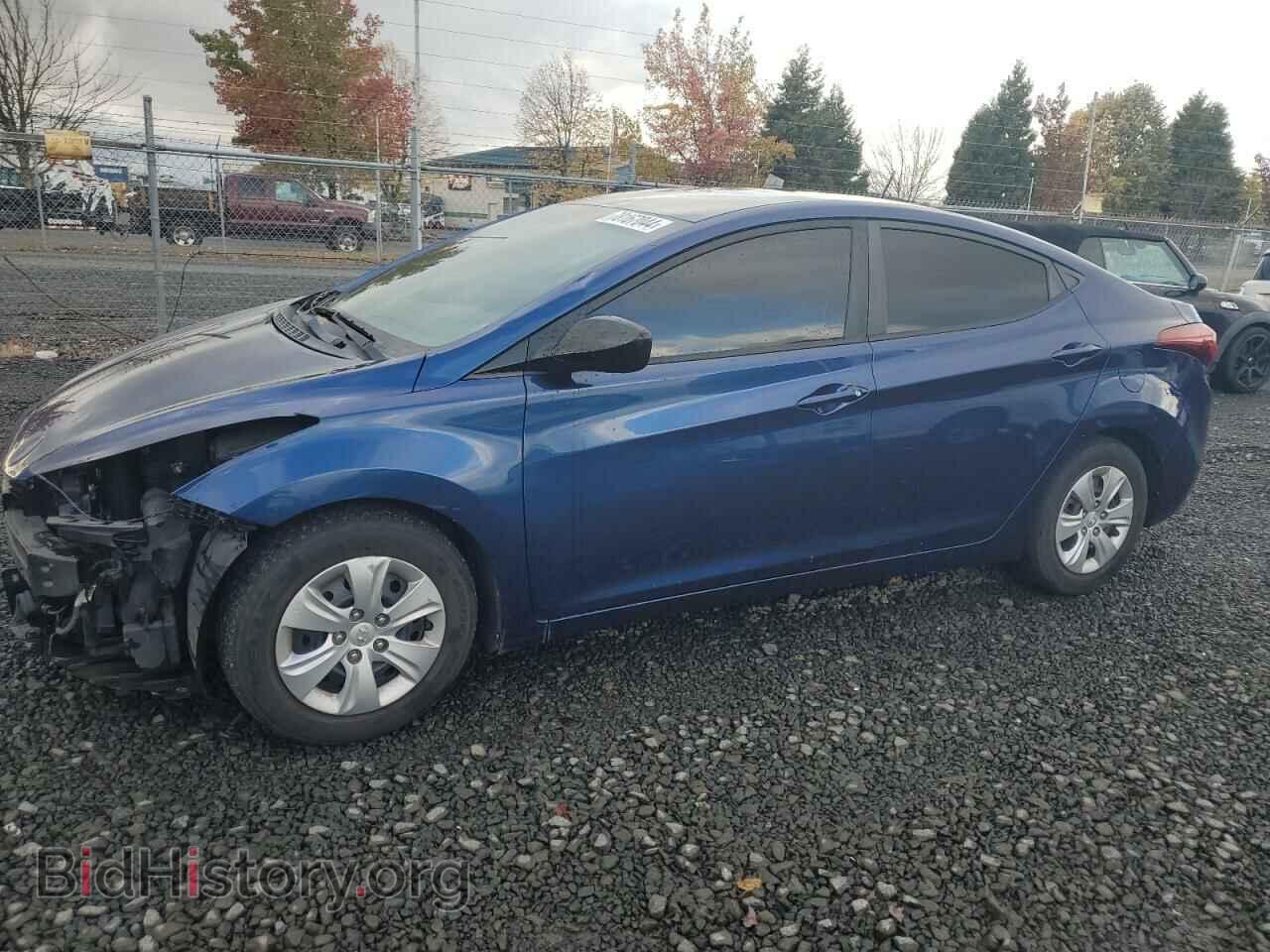 Photo 5NPDH4AE8GH729663 - HYUNDAI ELANTRA 2016