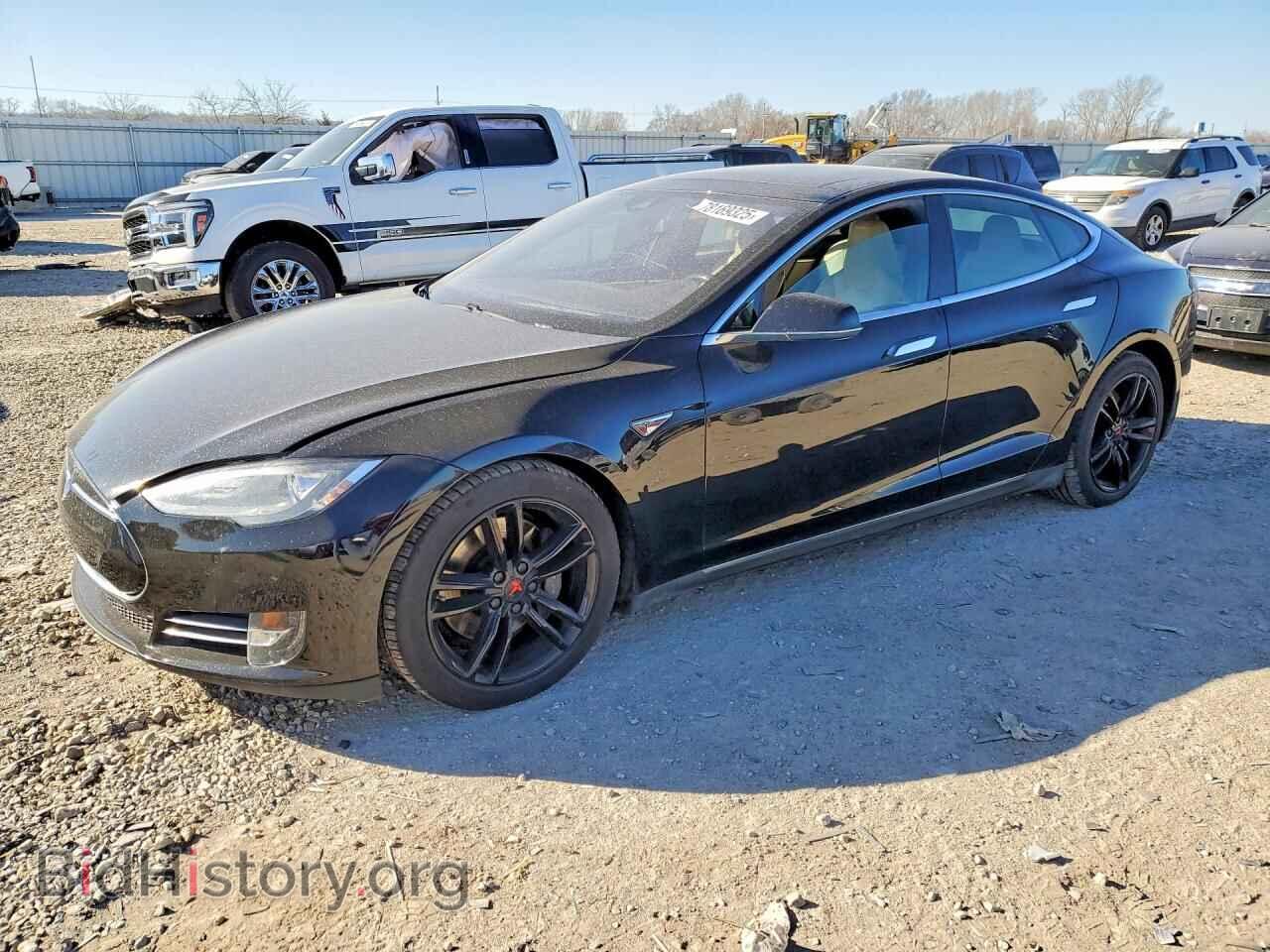 Фотография 5YJSA1E25FF116343 - TESLA MODEL S 2015