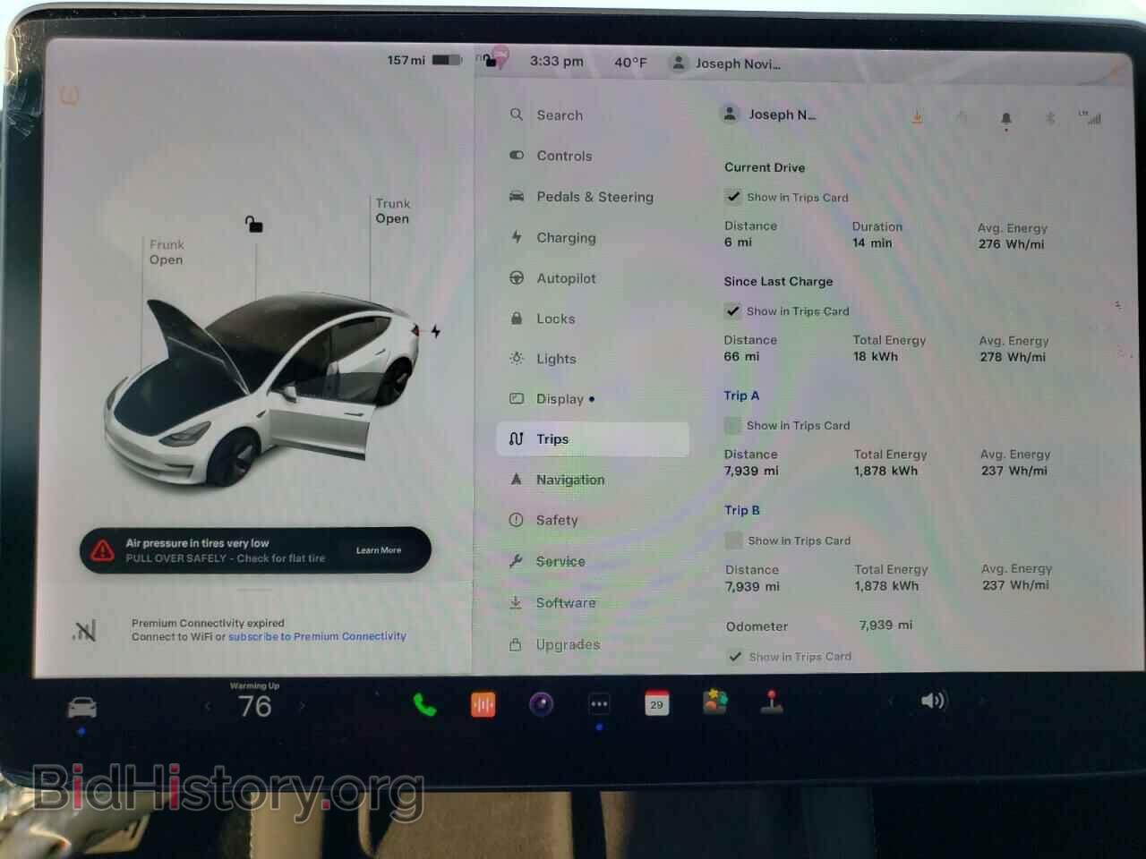 2022 TESLA MODEL 3 - VIN: 5YJ3E1EA6NF160575 - Photo 9