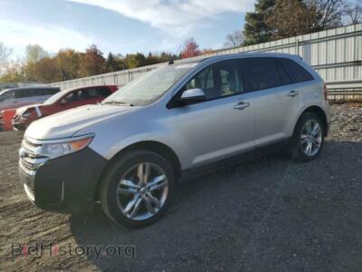 2012 Ford EDGE SEL, silver — VIN 2FMDK4JC9CBA01416, Copart