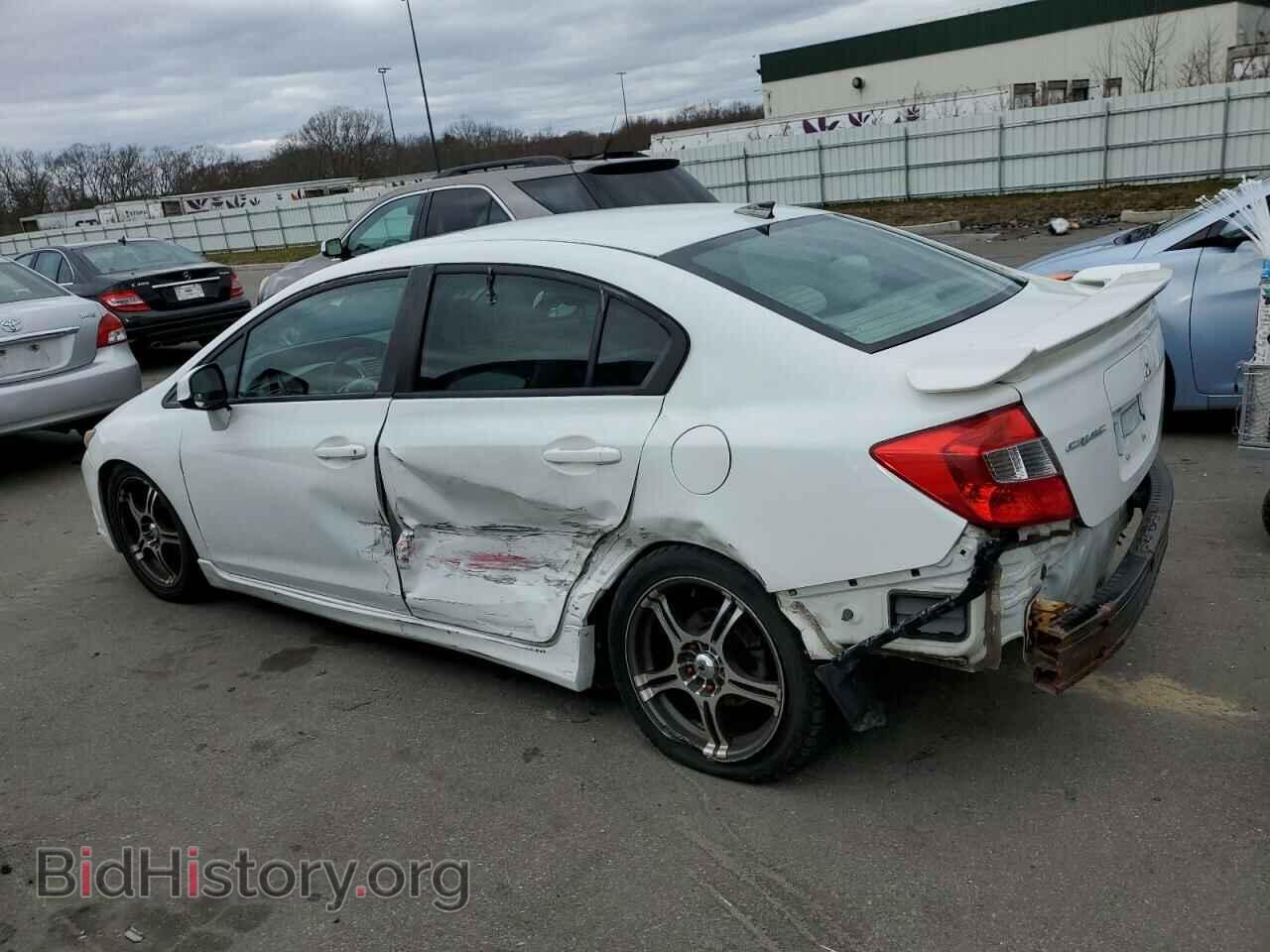 2012 HONDA CIVIC - VIN: 2HGFB2F85CH544346 - Фото 2