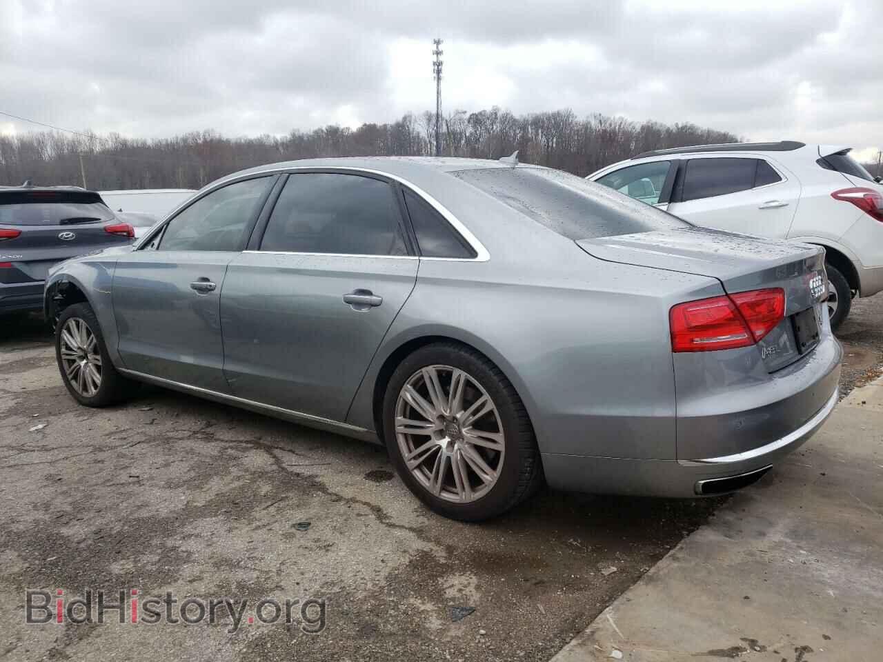 2013 AUDI A8 - VIN: WAUR2AFD2DN010147 - Фото 2