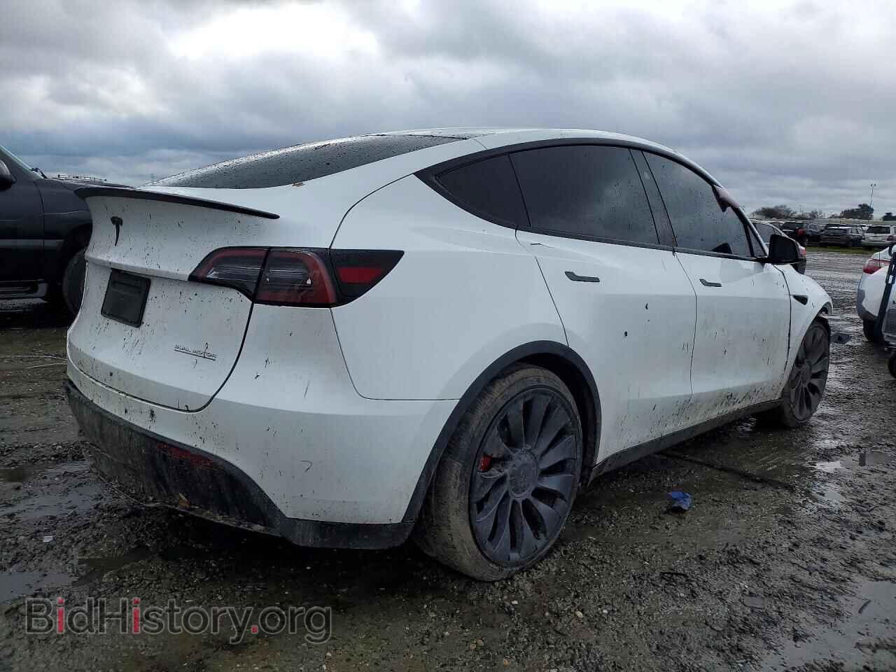 2024 TESLA MODEL Y - VIN: 7SAYGDEFXRF072263 - Фото 3