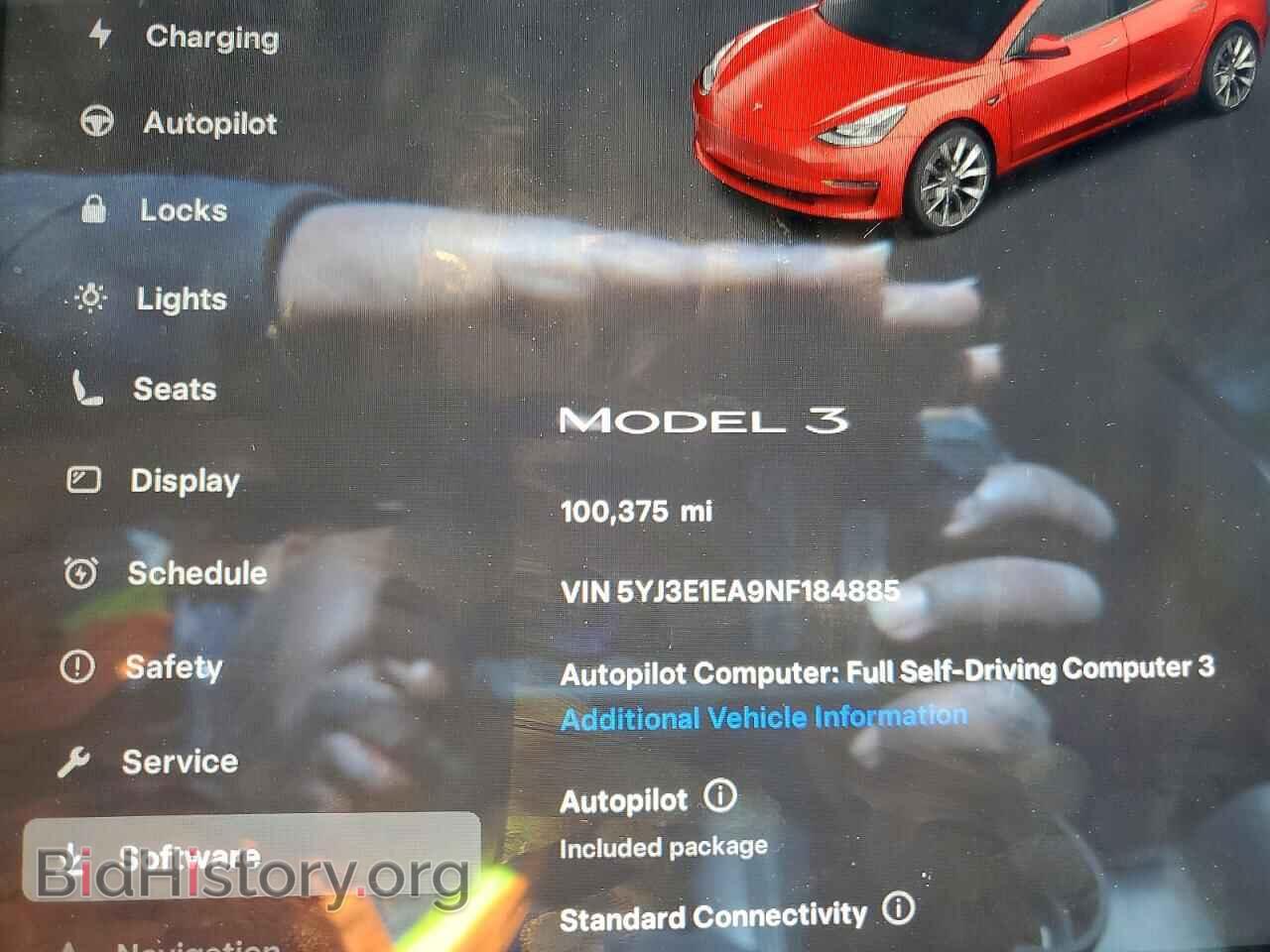 2022 TESLA MODEL 3 - VIN: 5YJ3E1EA9NF184885 - Photo 9