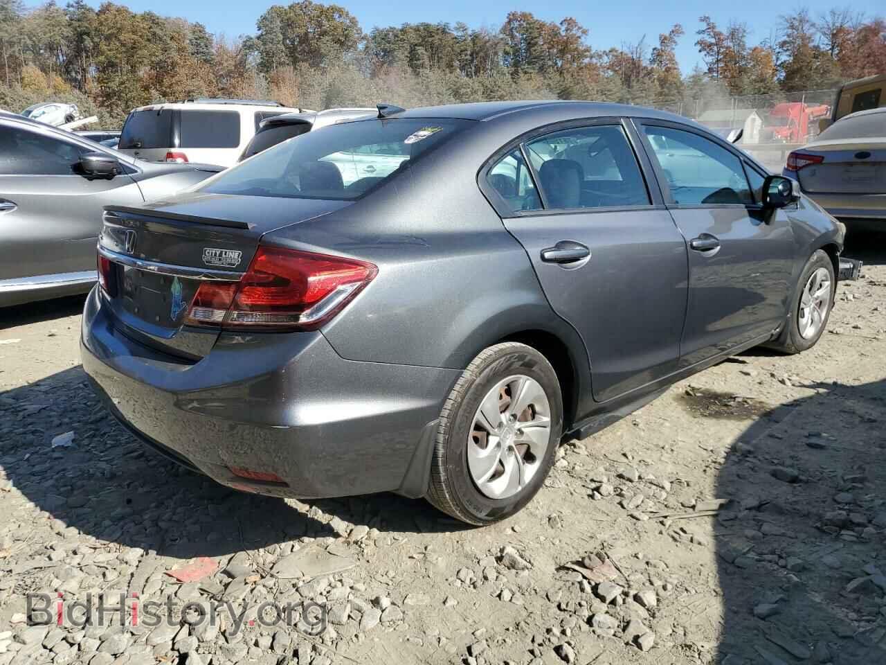 2013 HONDA CIVIC - VIN: 19XFB2F83DE250343 - Фото 3