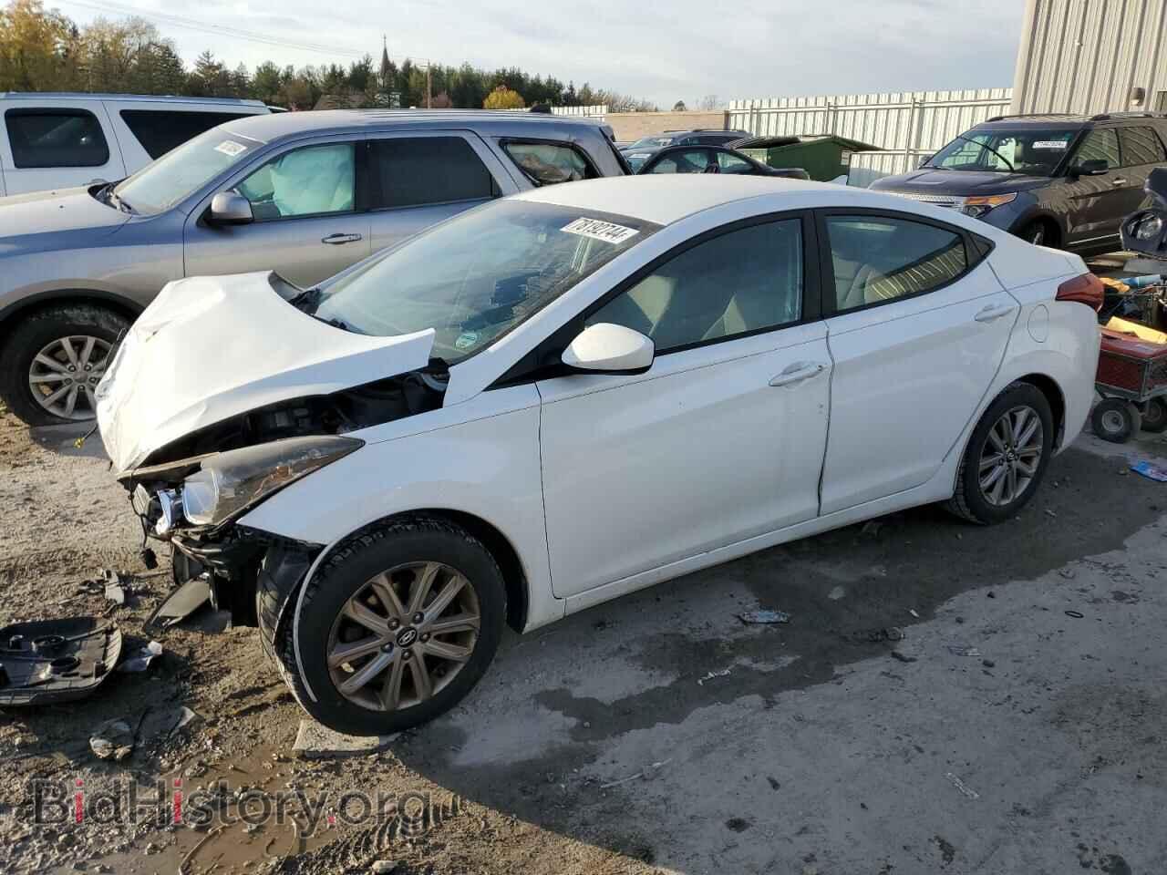 Photo 5NPDH4AE3EH480203 - HYUNDAI ELANTRA 2014
