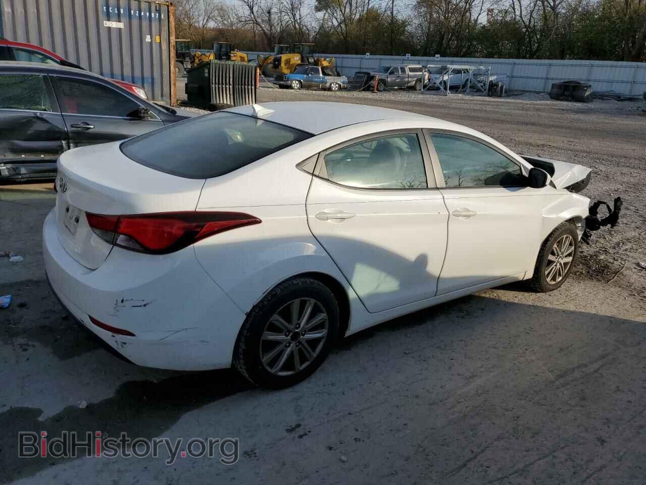 2014 HYUNDAI ELANTRA - VIN: 5NPDH4AE3EH480203 - Фото 3