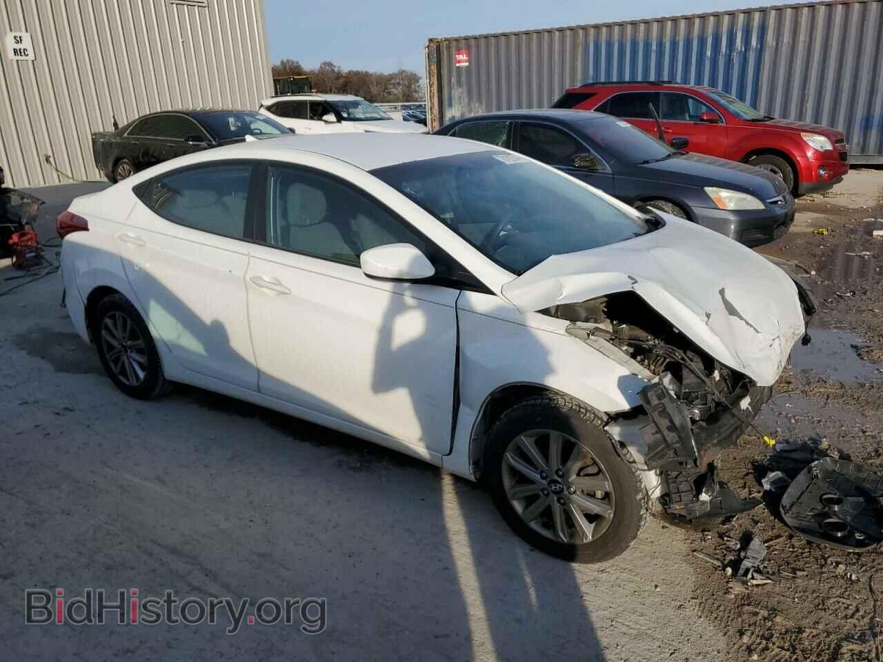 2014 HYUNDAI ELANTRA - VIN: 5NPDH4AE3EH480203 - Фото 4