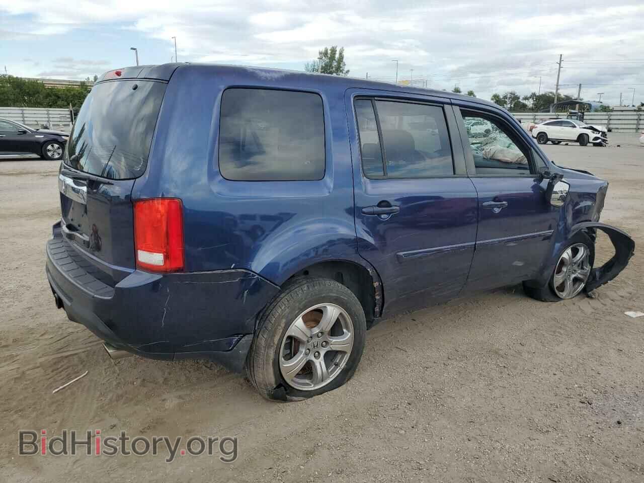 2014 HONDA PILOT - VIN: 5FNYF3H46EB026993 - Фото 3