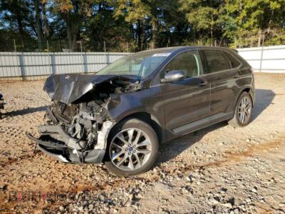 2015 Ford EDGE Titanium, темно-серый — VIN 2FMTK3K96FBC05376, Copart