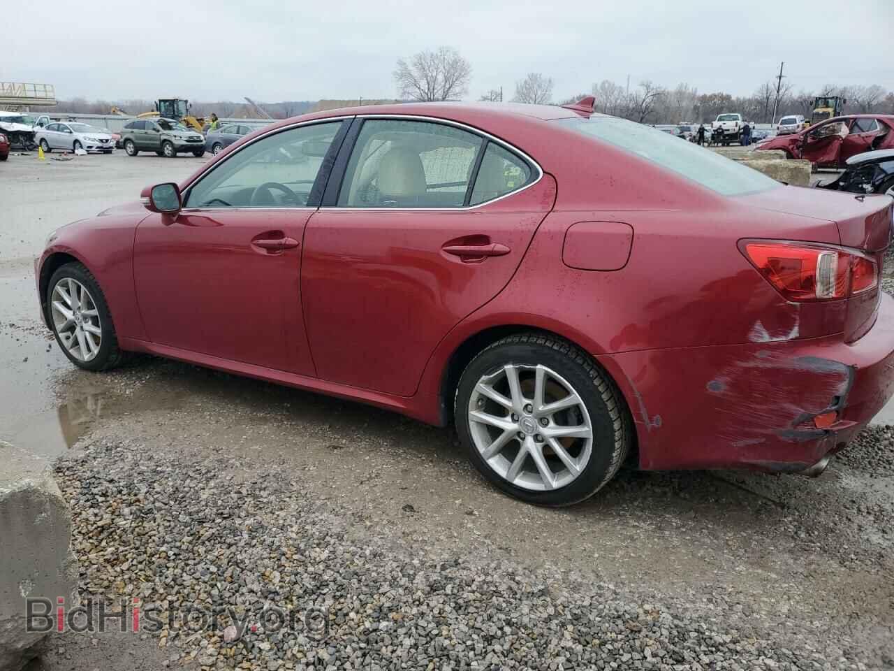 2012 LEXUS IS - VIN: JTHCF5C24C5055563 - Фото 2