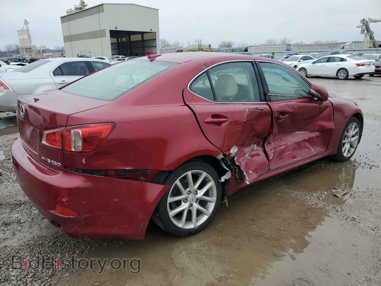2012 LEXUS IS - VIN: JTHCF5C24C5055563 - Фото 3
